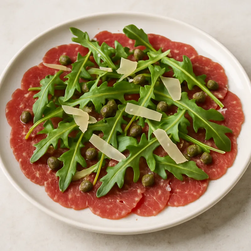 Carpaccio Di Manzo (Rindfleisch-Carpaccio)