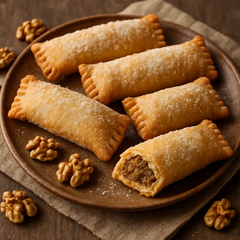 Casadielles (Asturische Walnusstaschen)