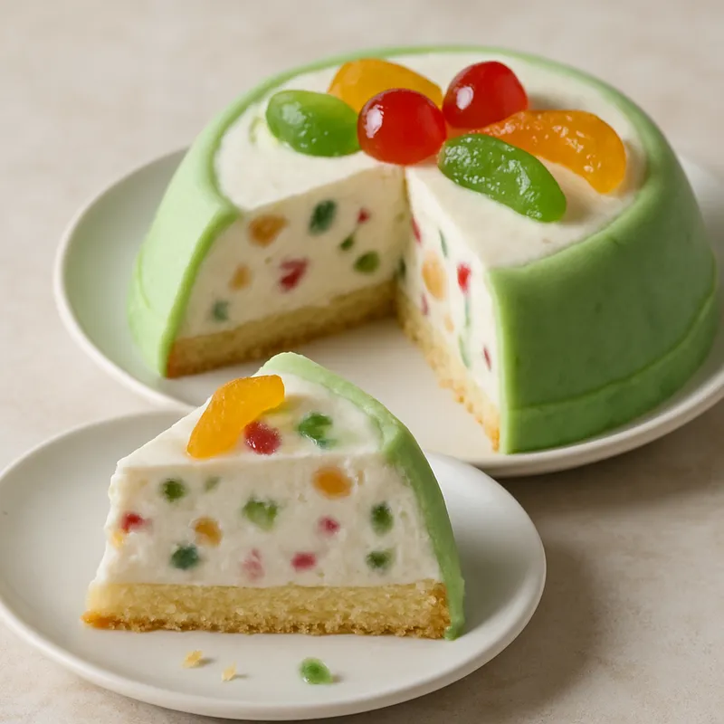Cassata Gelata (Gefrorene sizilianische Ricotta-Torte)