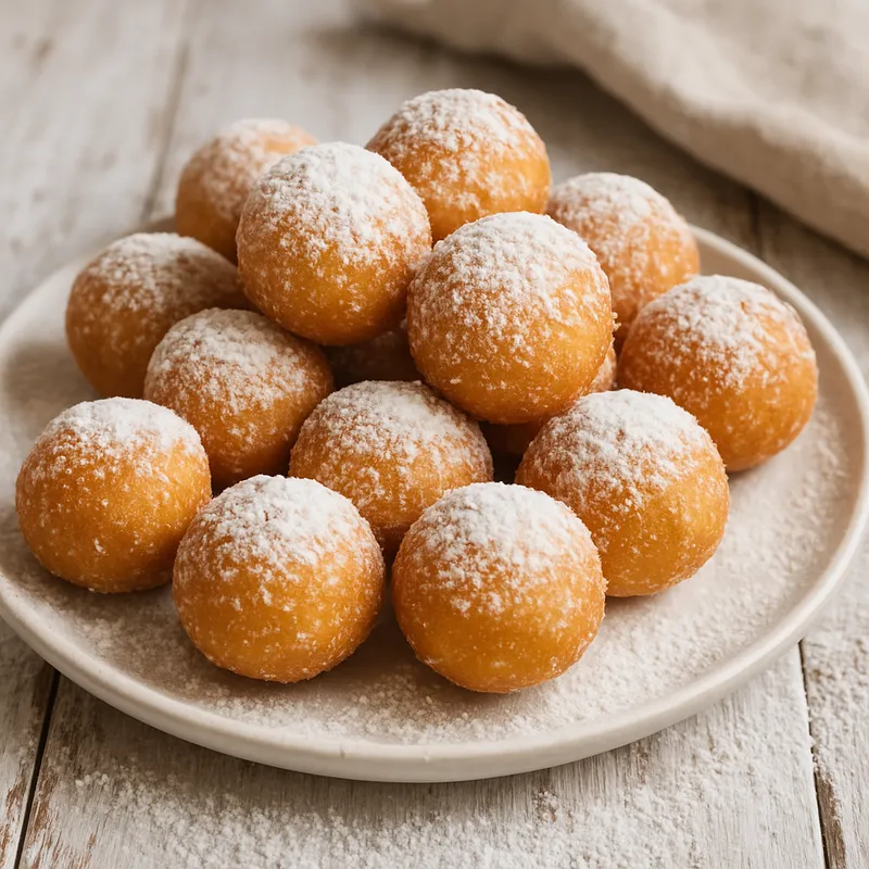 Castagnole (Italienische frittierte Teigbällchen)
