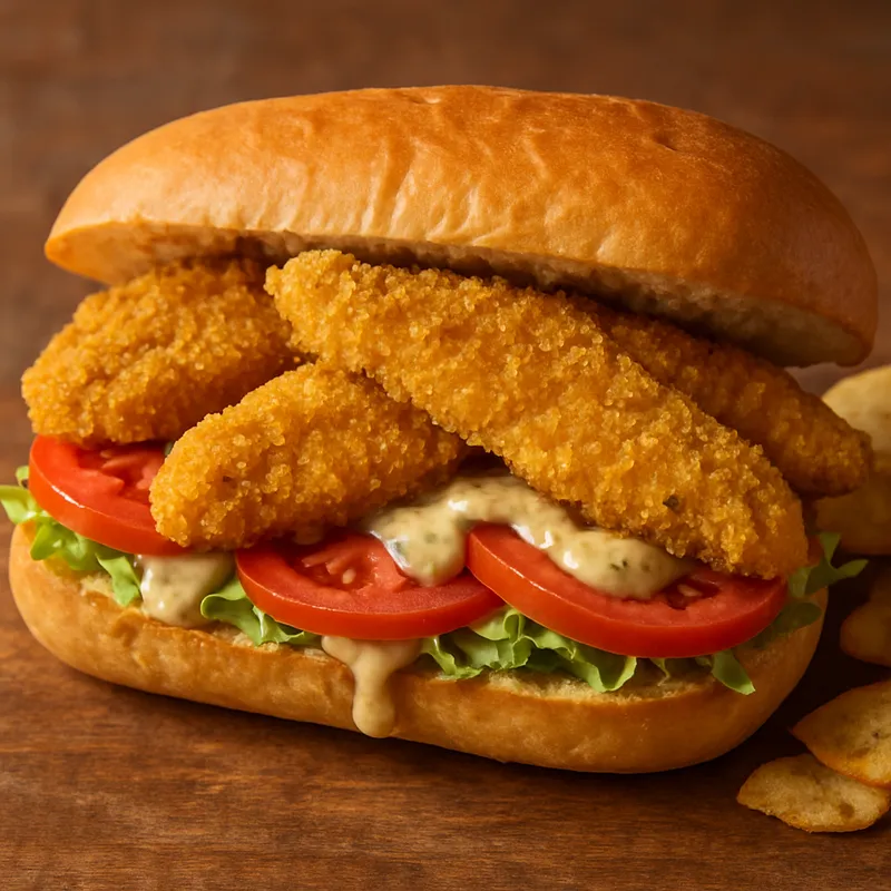 Catfish Po Boy