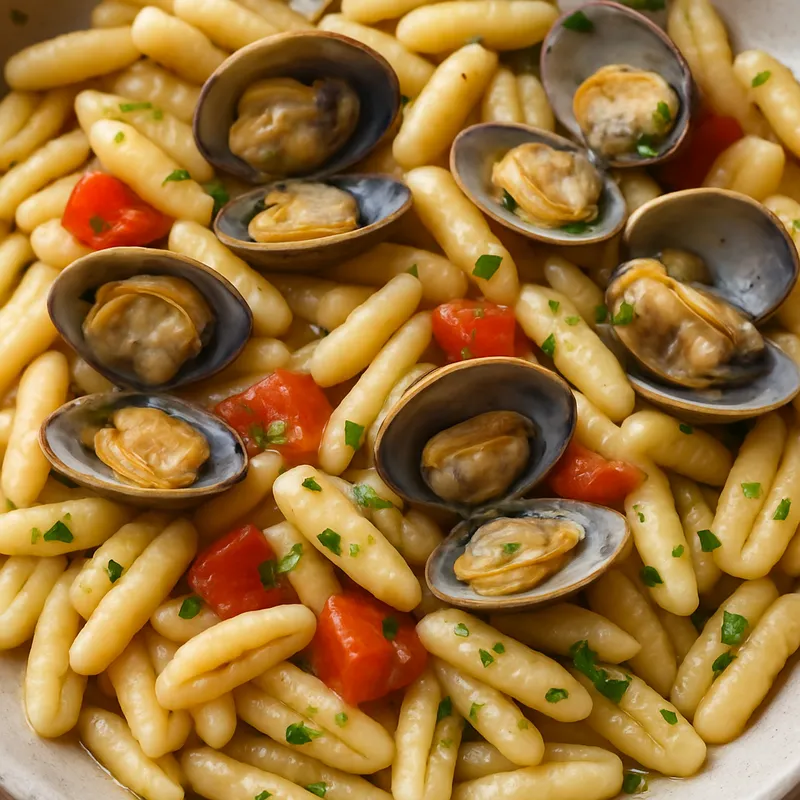 Cavatelli mit Muscheln