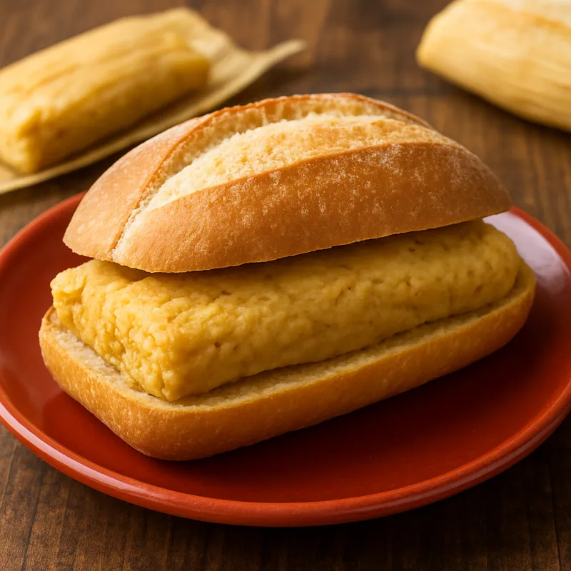 CDMX Tamal-Sandwich (Tortas de Tamal)