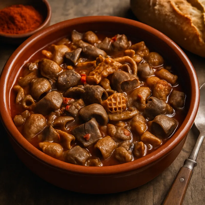 Chanfaina Extremeña (Innereien-Eintopf)