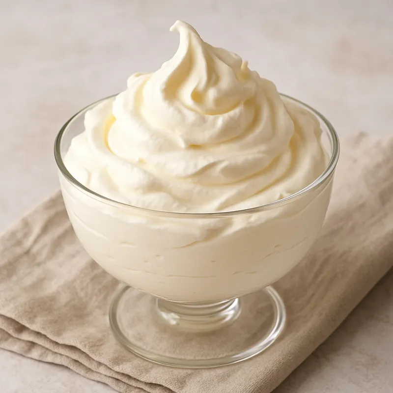 Chantilly-Creme (gesüßte Schlagsahne)