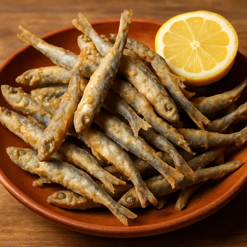 Charales Fritos (Gebratene Kleinfische)
