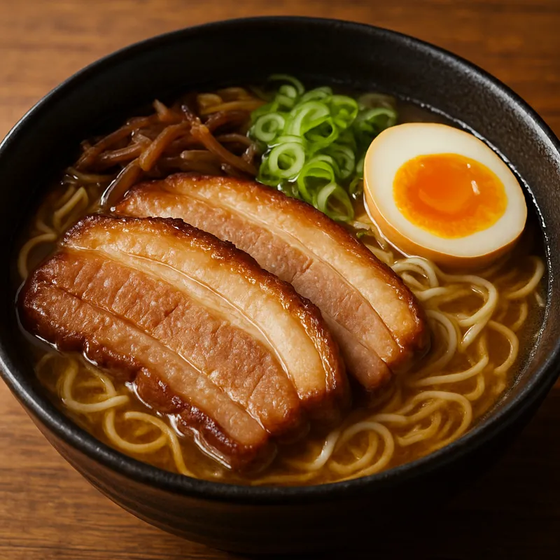 Chashu Ramen (Schweinebauch-Ramen)