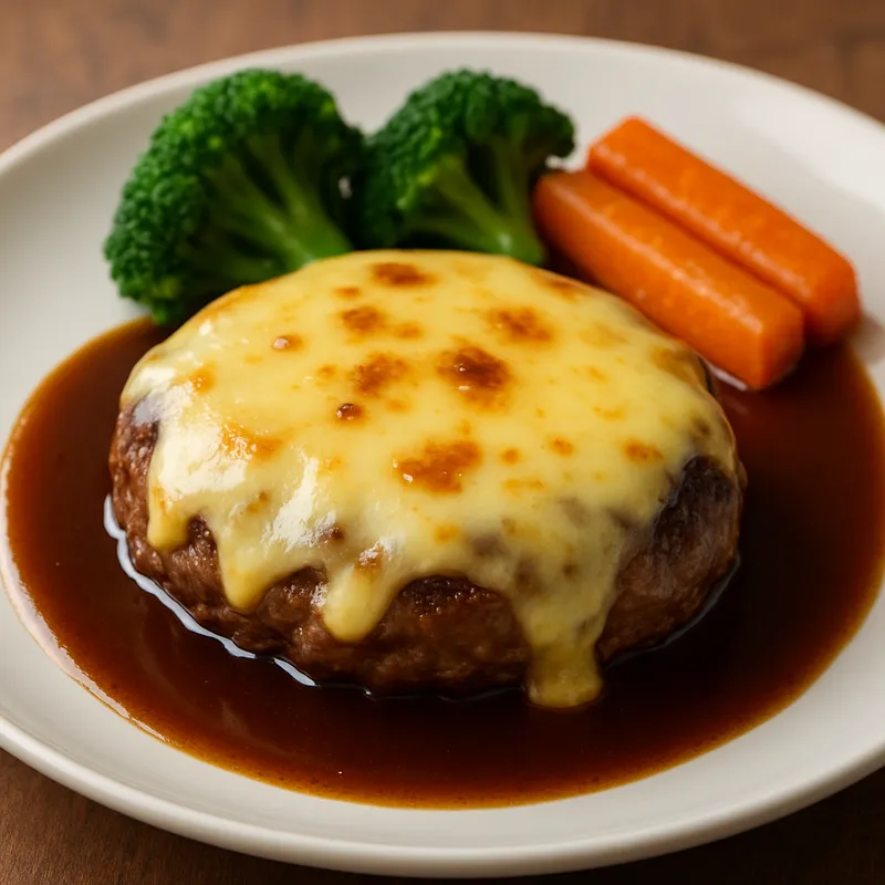 Cheese Hamburg Steak