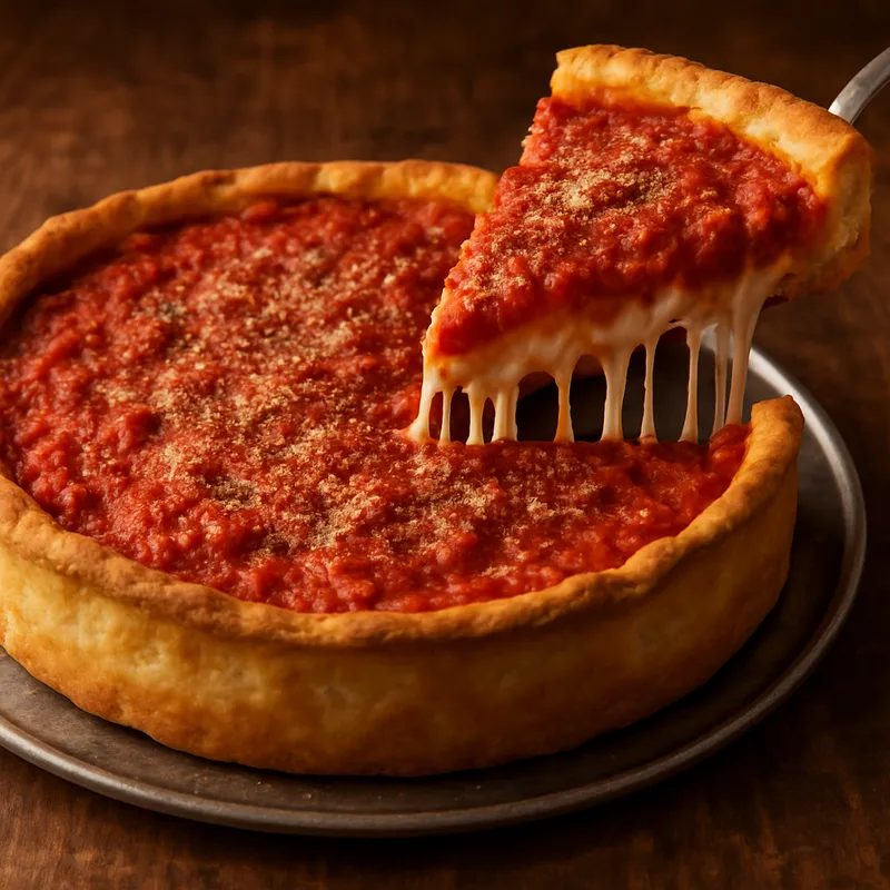 Chicago Deep Dish Pizza