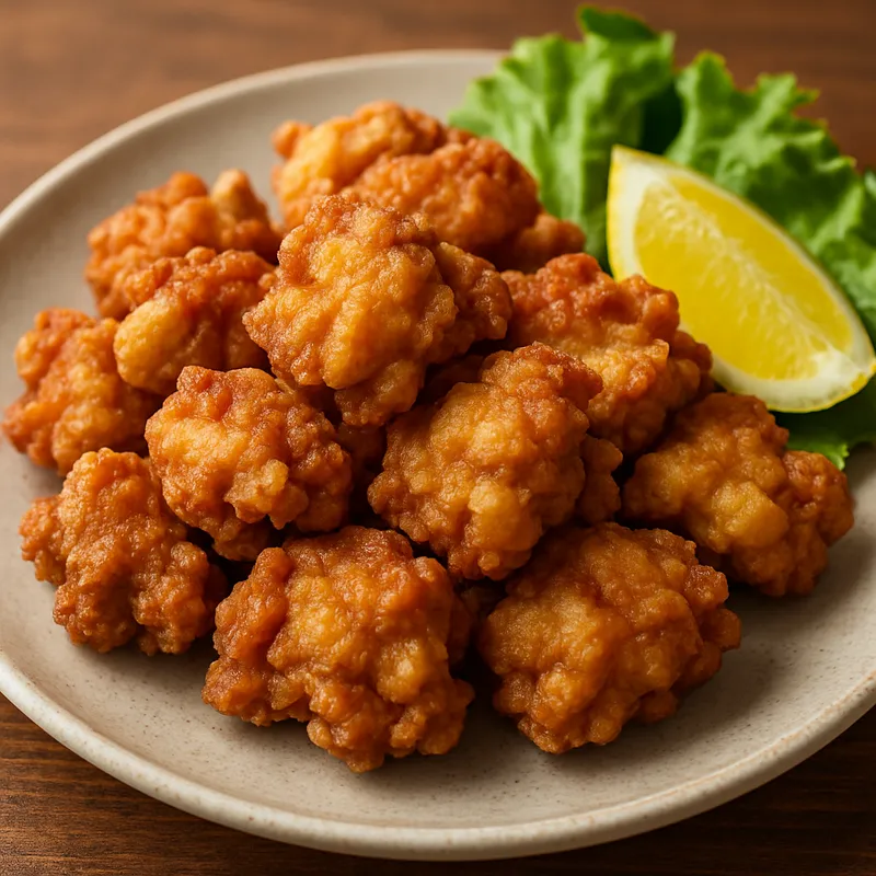 Chicken Karaage (Japanisches Frittiertes Hähnchen)