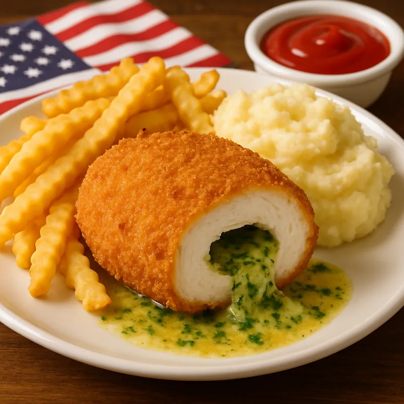 Chicken Kiev auf amerikanische Art