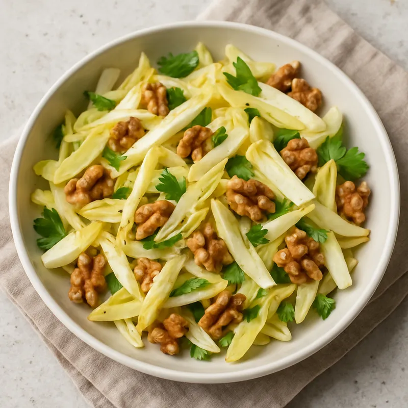 Chicoréesalat mit Walnüssen
