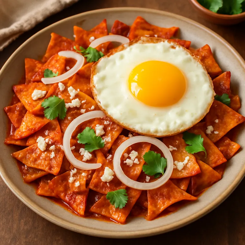 Chilaquiles mit Ei