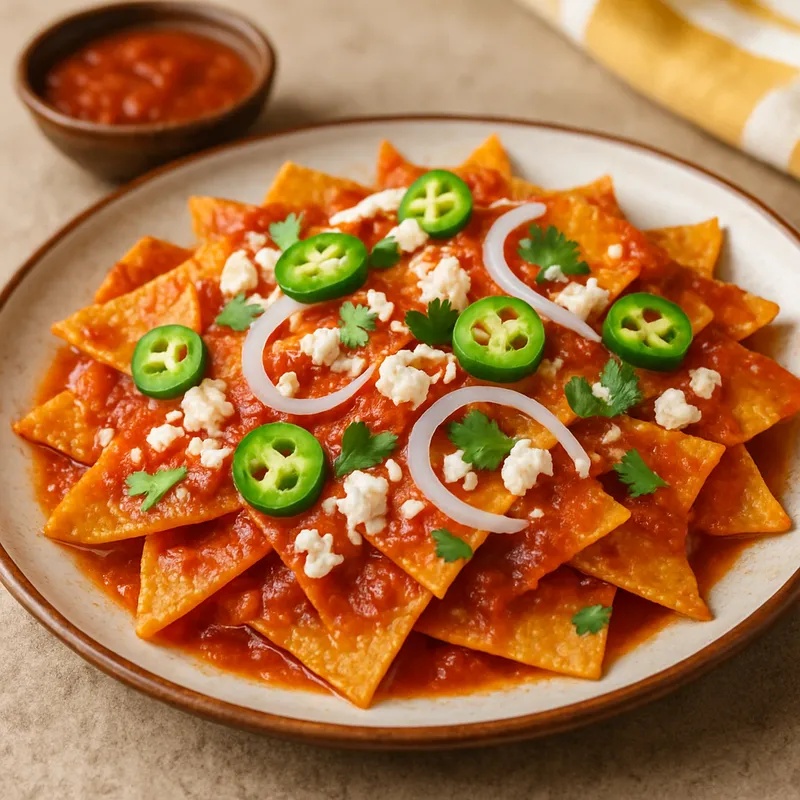 Chilaquiles mit Salsa