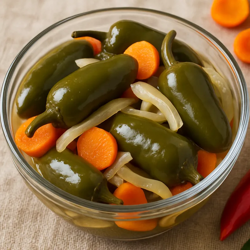 Chiles En Escabeche (Eingelegte Jalapeños)