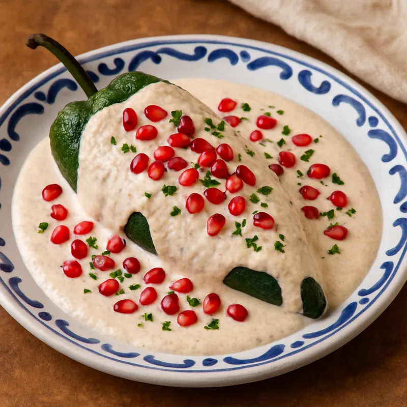 Chiles en Nogada (Chilis in Walnusssauce)