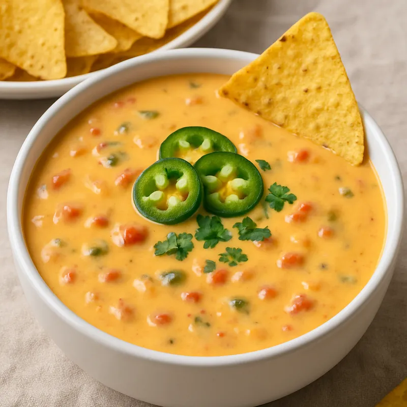 Chili Con Queso (Würziger Käse-Dip)