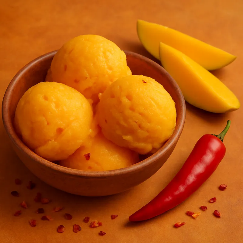 Chili-Mango-Sorbet