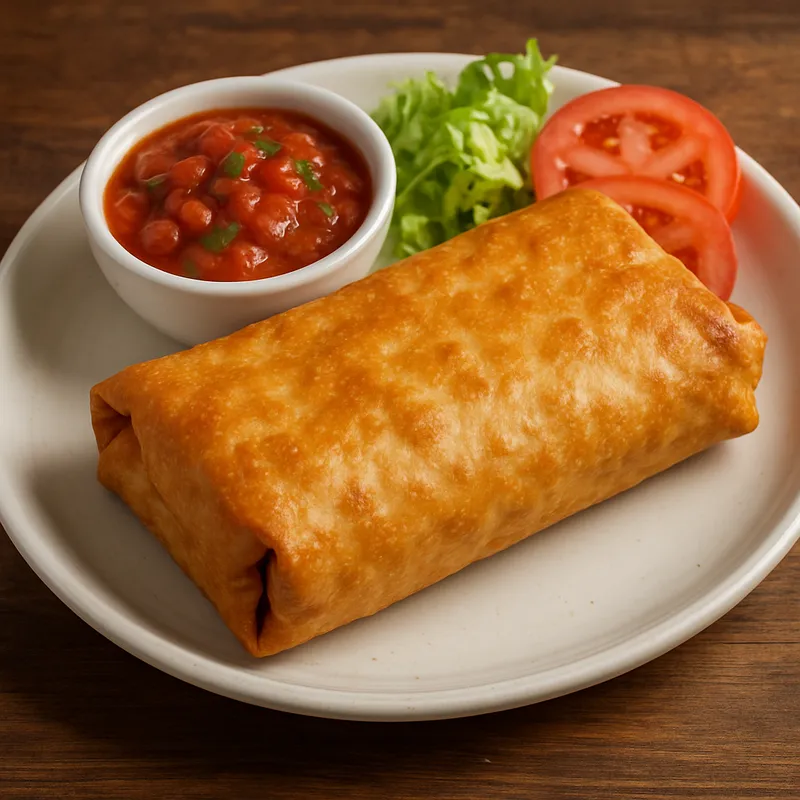 Chimichanga (Frittierter Burrito)