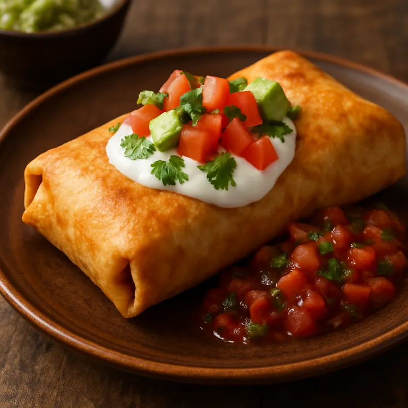 Chimichanga (Frittierter Burrito)