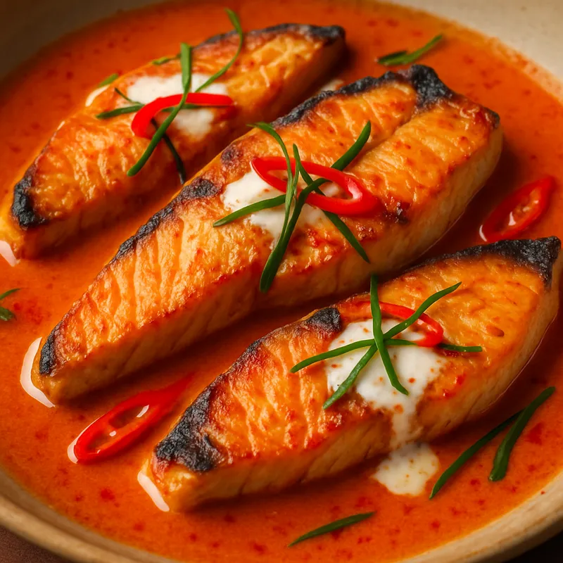 Choo Chee Curry mit Fisch