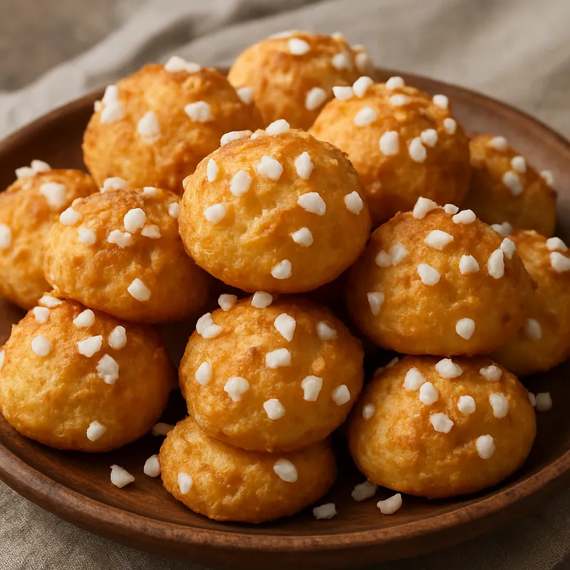 Chouquettes (Windbeutel mit Hagelzucker)