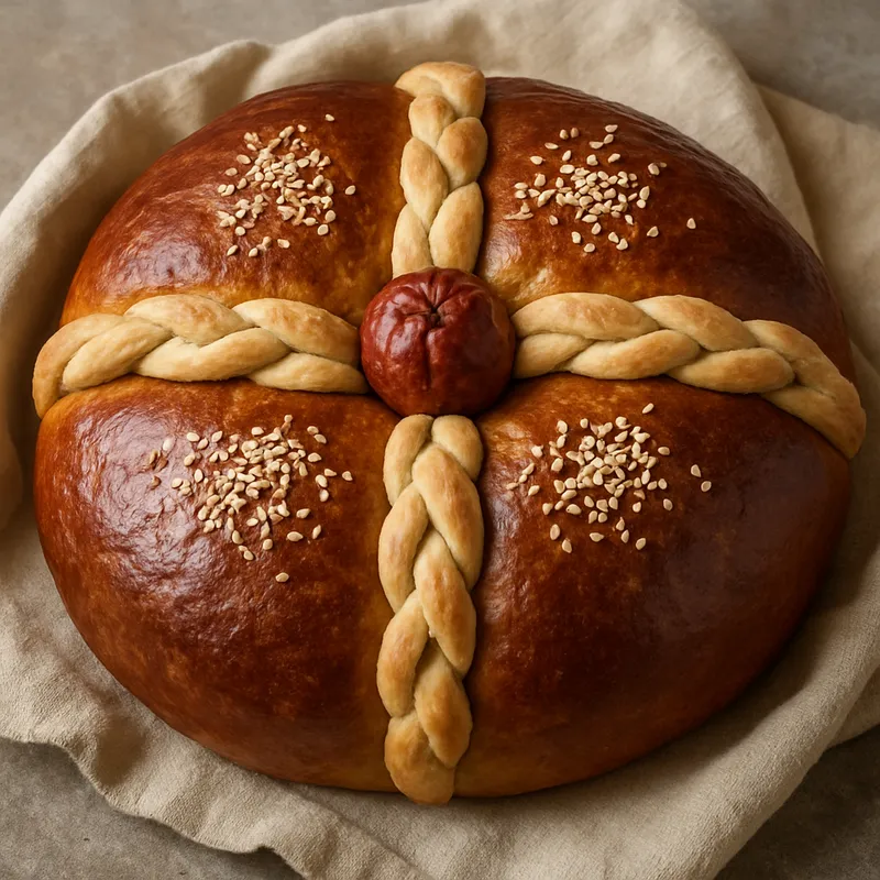 Christopsomo (Griechisches Weihnachtsbrot)