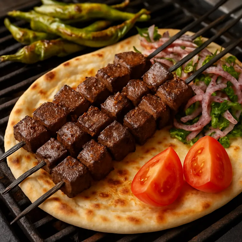 Ciğerci Kebab (Leber-Kebab nach Straßenküchen-Art)