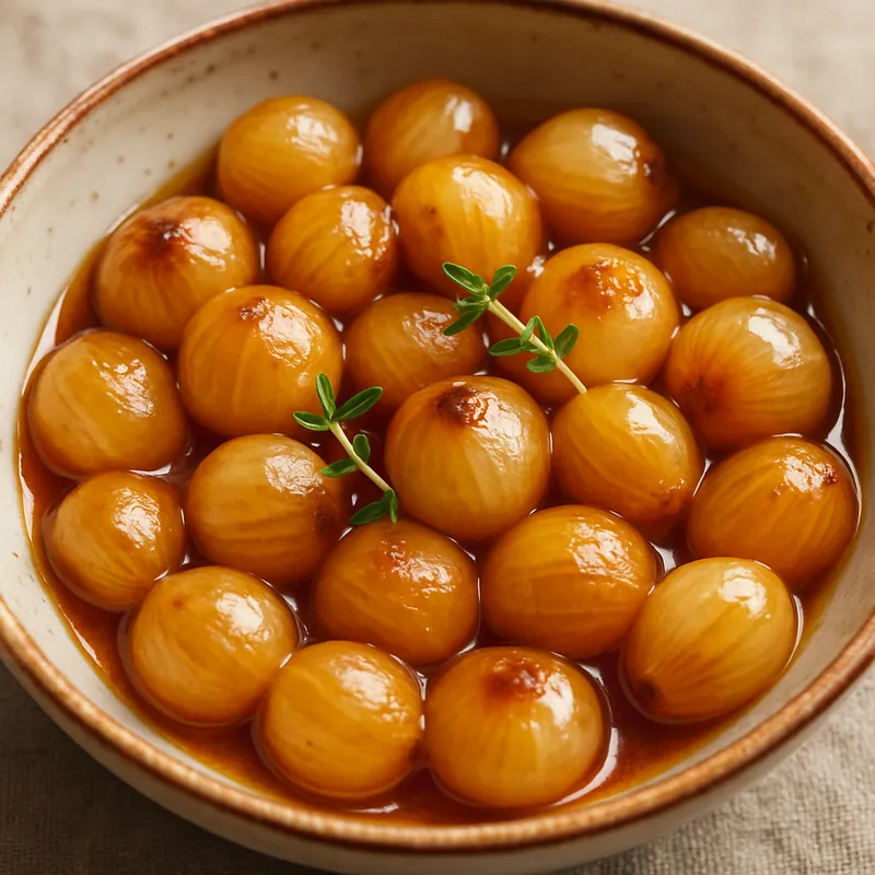 Cipolline in Agrodolce (Süß-saure Perlzwiebeln)
