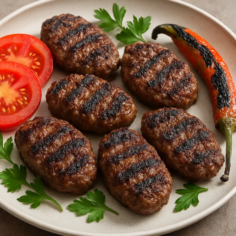 Cizbiz Köfte (Knusprig gegrillte türkische Fleischbällchen)