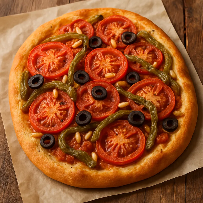 Coca Catalana (Katalanisches Fladenbrot)
