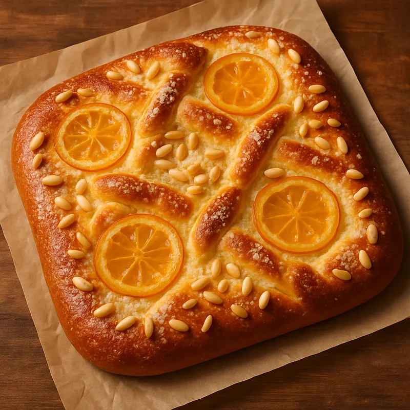 Coca de San Juan (Johannisabend-Kuchen)