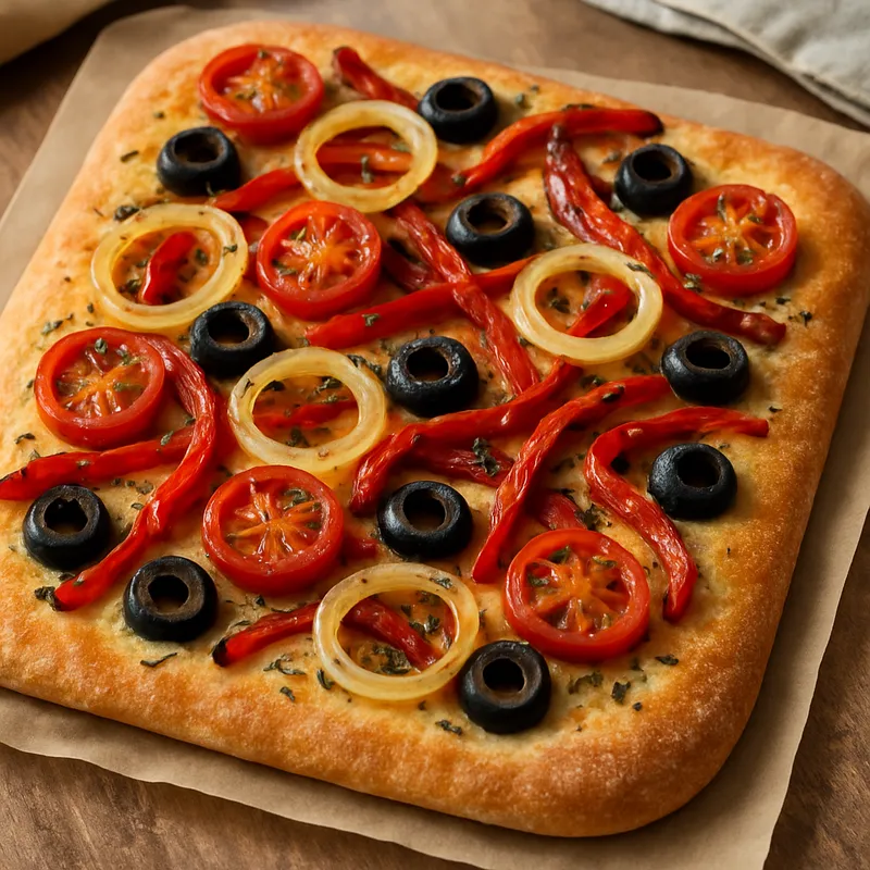 Coca Valenciana (Valencianisches Fladenbrot)