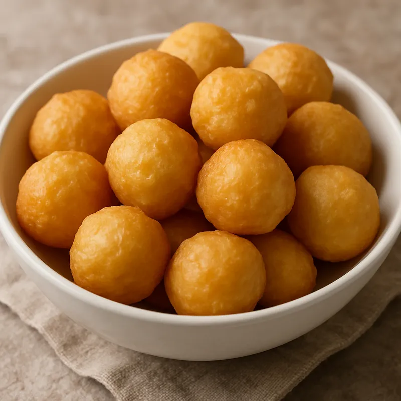 Coccoli (Frittierte Teigbällchen)