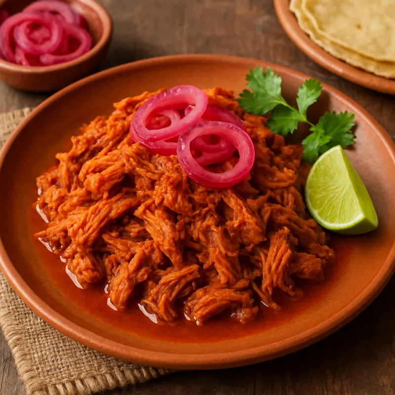 Cochinita Pibil (Langsam gegarte Schweineschulter aus Yucatán)