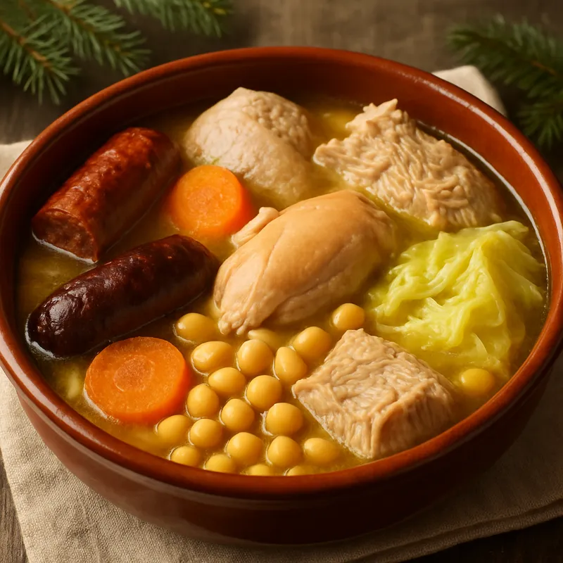 Cocido de Navidad (Weihnachtseintopf)