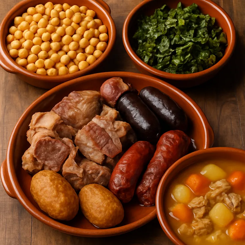 Cocido Maragato (Maragato-Eintopf aus León)