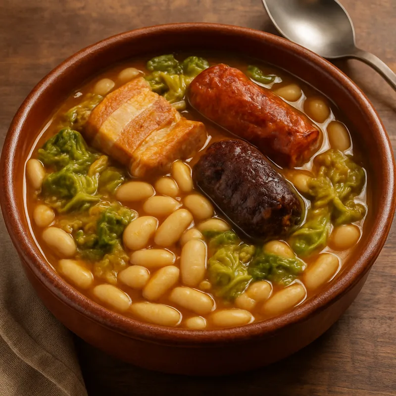 Cocido Montañés (Kantabrischer Bohneneintopf)