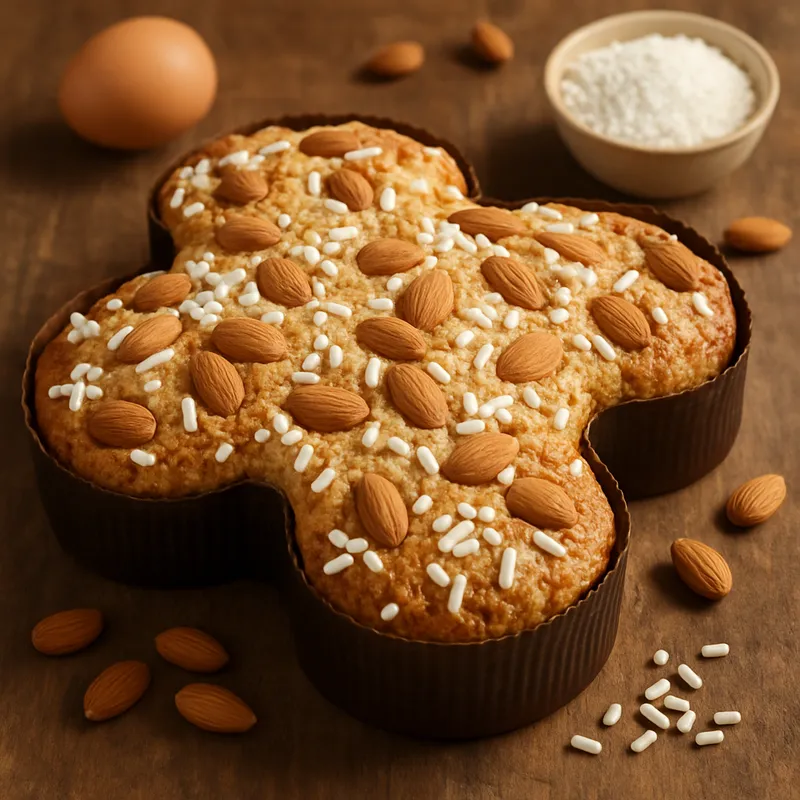 Colomba Pasquale (Italienischer Oster-Taubenkuchen)