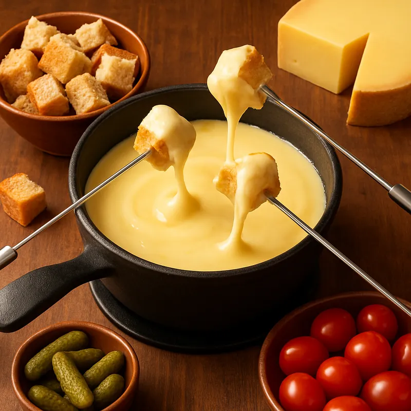 Comté-Käsefondue