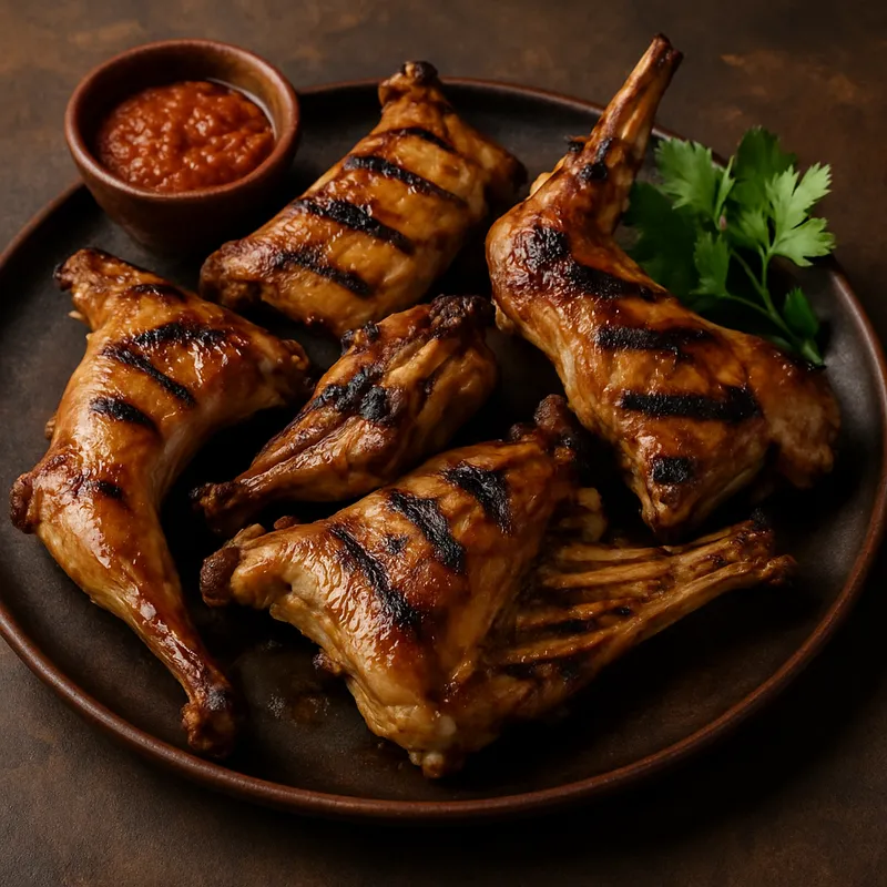 Conejo a La Brasa (Gegrilltes Kaninchen)