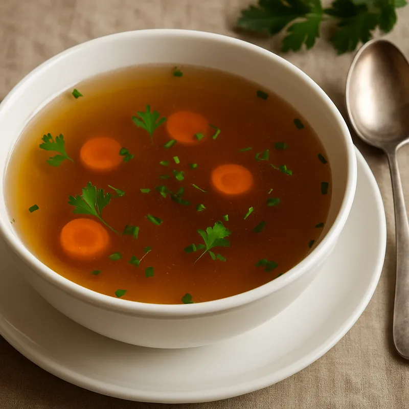 Consommé (Klare Brühe)