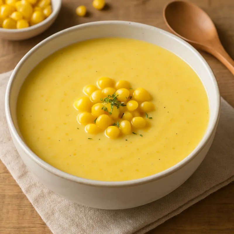 Corn Potage (Maissuppe)
