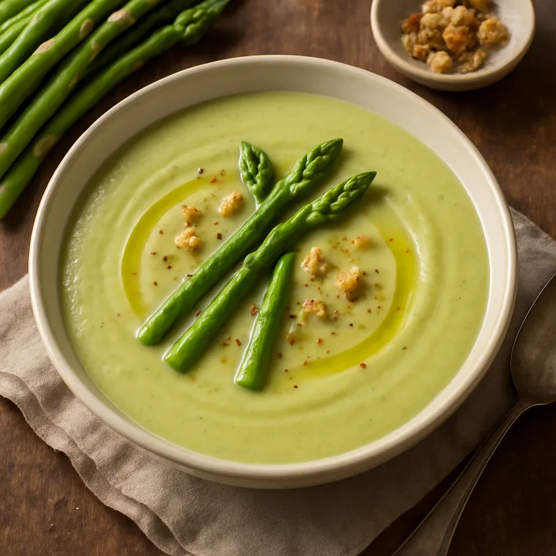 Crema de Esparagus (Spargelcremesuppe)