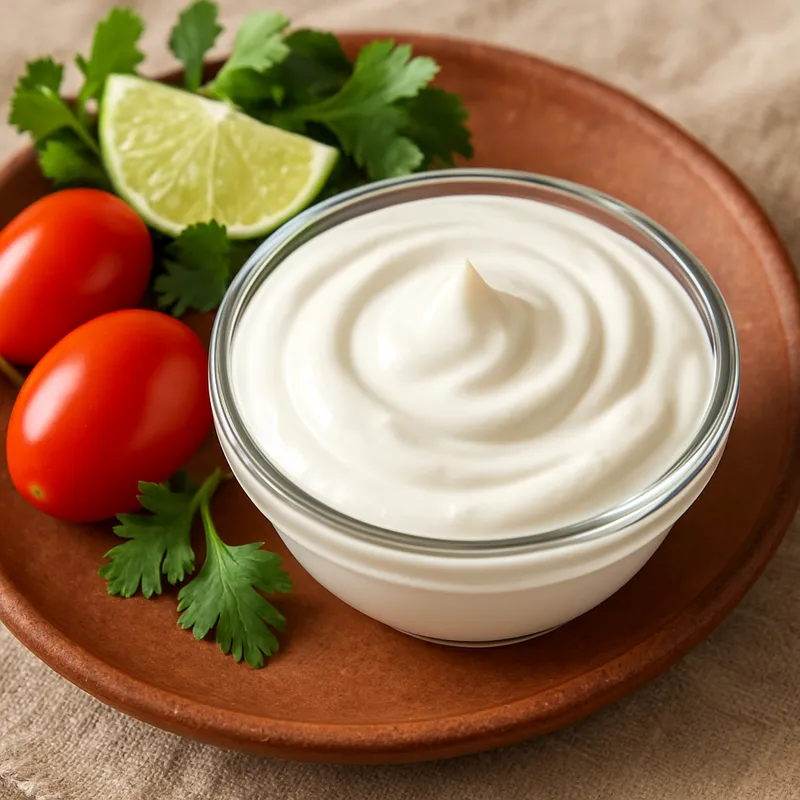 Crema Mexicana (Mexikanische Sahne)