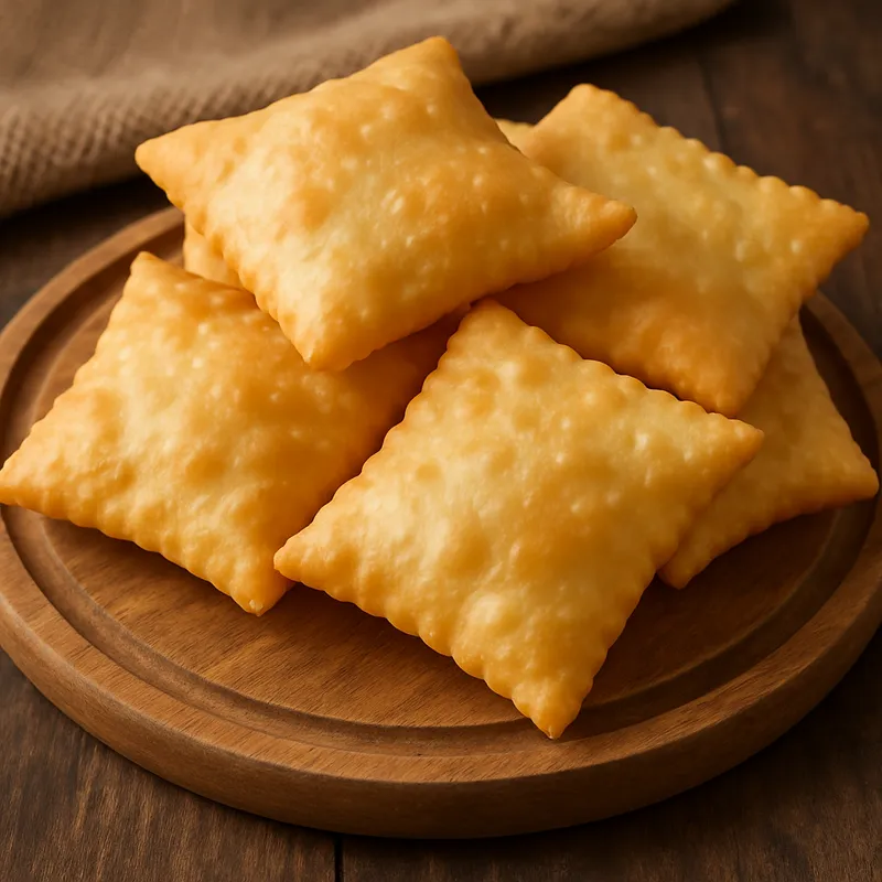 Crescentina Modenese (Frittiertes Brot aus Modena)