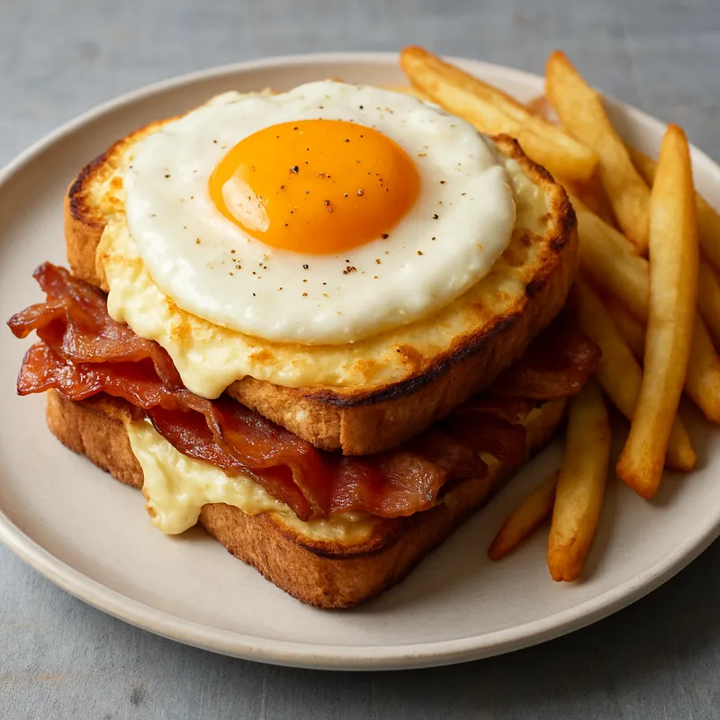 Croque Madame American