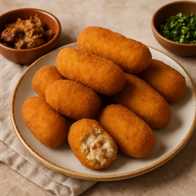 Croquetas De Cocido (Eintopf-Kroketten)