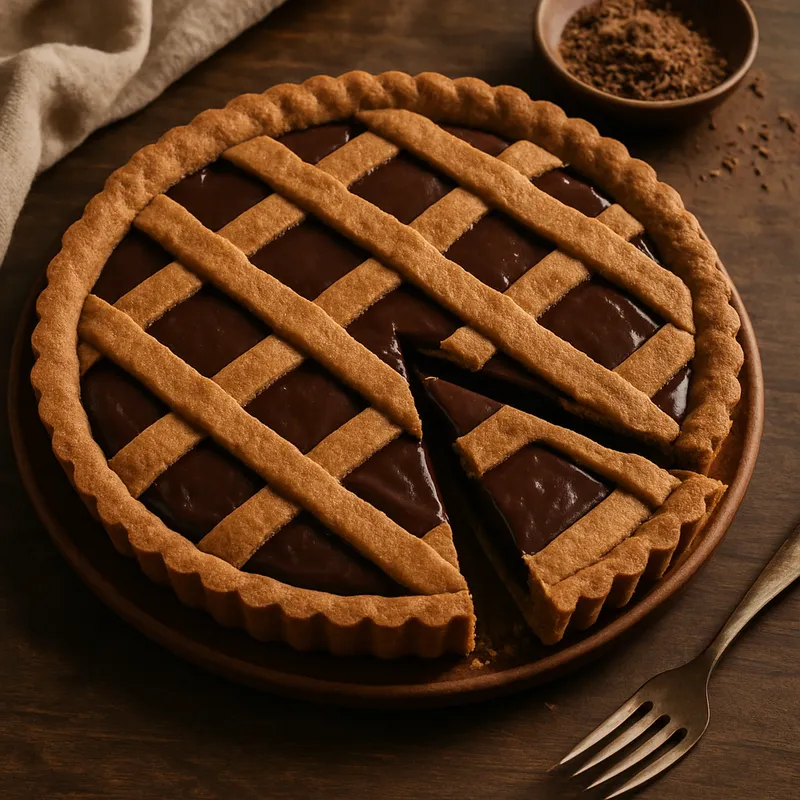 Crostata al Cioccolato (Schokoladentarte)