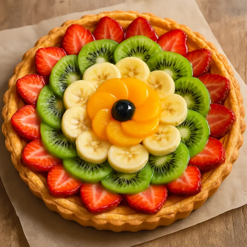 Crostata Di Frutta (Italienische Obsttarte)